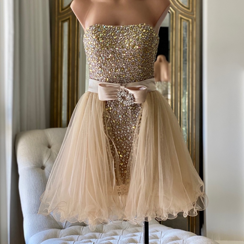 Sherri Hill Party/Prom Dress w/ detachable skirt